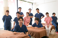 明るく元気なスタッフ
